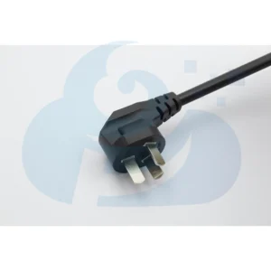 Chinese Three Pin Right Angle Plug 16A Power Cable Image1